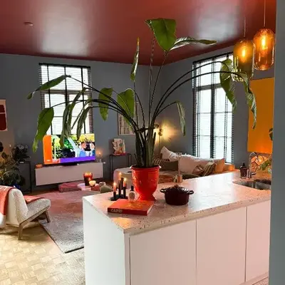 Kleurrijke nieuwe woonst in hartje Antwerpen