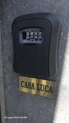 a close up of a casa lucita mailbox at Casa Luca in Grimbergen