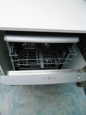 an open oven with a rack inside of it at VILLA EXPO in Brussels