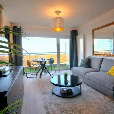 Studio avec vue panoramique et parking gratuit