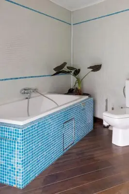 a bathroom with a bath tub and a toilet at Lightful architectural house in Ghent