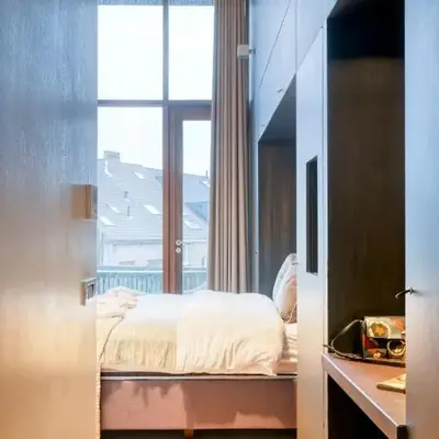 Ideal terraced Studio Retreat in Ghent's Center
