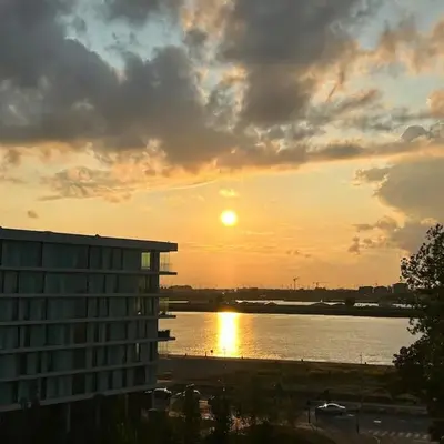 Charmant appartement in Antwerpen Zuid met zicht op de stroom
