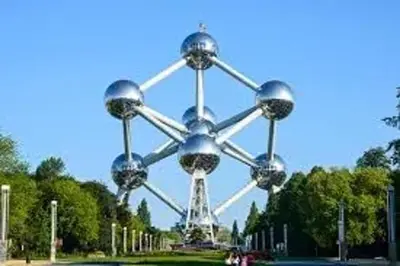 a large ferris wheel in a park at House near Forest 125 m² for 6 guests in Brussels