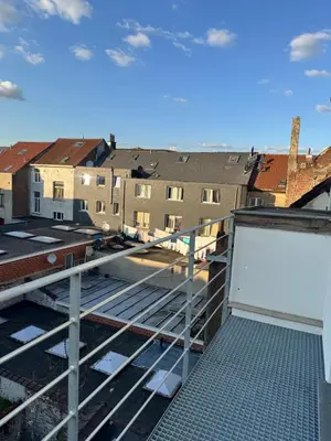 a view from the roof of a building at Bora Apartment in Brussels