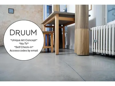 a picture of a concrete floor in a building at B&B DRUUM in Brussels