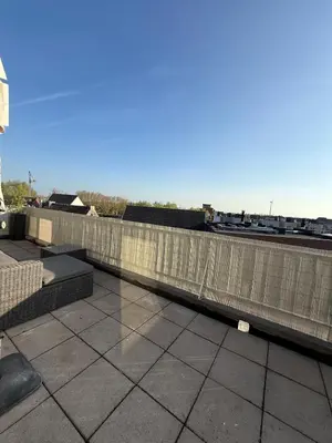 a balcony with a fence on top of a building at TML 500m - Luxury Penthouse with 2 Balconies in Boom