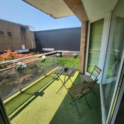 Gezellig verblijf met balkon