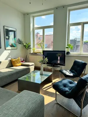 Gallery image of Bright apartment in Saint-Gilles in Brussels