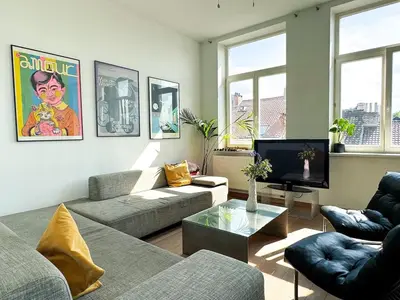Gallery image of Bright apartment in Saint-Gilles in Brussels