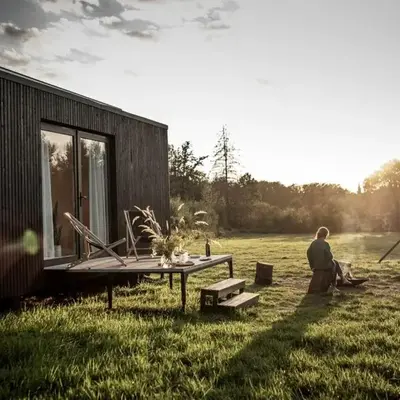 Gorgeous Off-Grid Tiny House Near Antwerp