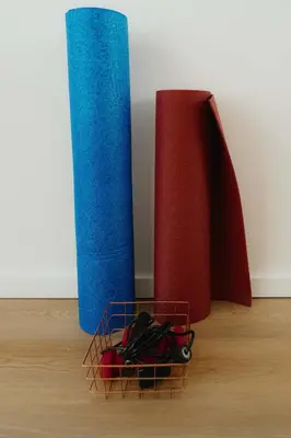 a basket of scissors sitting on the floor next to two towels at Boutique Guesthouse - Private Top floor - 3 rooms - host on site available in Ghent