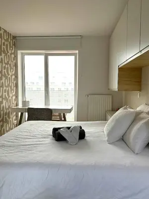 Gallery image of Cosy flat for 2pers 5 min from Gare du Midi by transport in Brussels