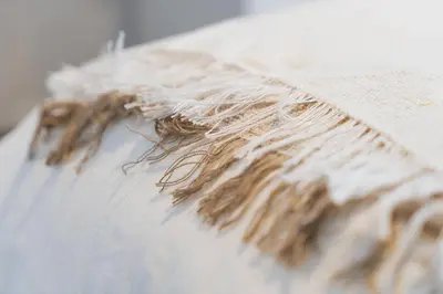 a close up of a bunch of hair on a table at Cozy 1BR & Living Room Apartment, Just 15 Minutes to Downtown in Ghent