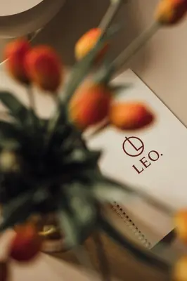a card with the word ico next to a bunch of fruit at LEO - Antwerp in Antwerp