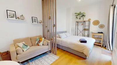Gallery image of studio centre Bruxelles avec grand balcon pour 2personnes in Brussels