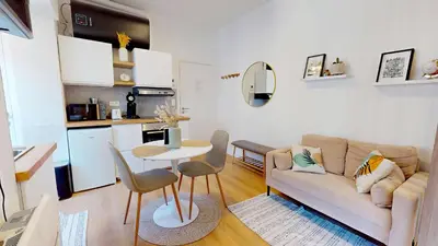 Gallery image of studio centre Bruxelles avec grand balcon pour 2personnes in Brussels