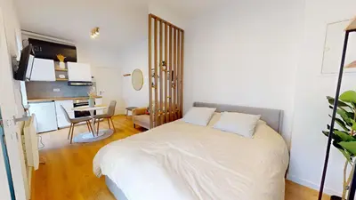 Gallery image of studio centre Bruxelles avec grand balcon pour 2personnes in Brussels