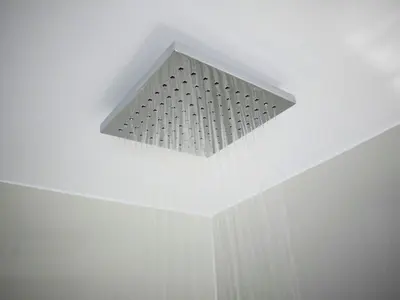 a ceiling vent in a white ceiling at Hotel The Neufchatel in Brussels