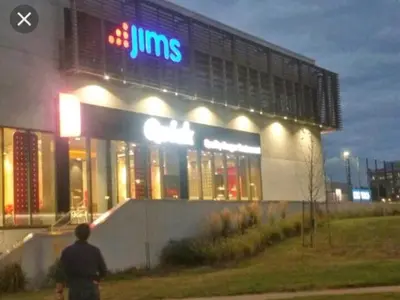 a man is standing in front of a jumeirs building at Private Studio Brussels Airport in Brussels