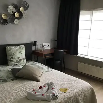 Guesthouse De Steenberg tweepersoonskamer met grote badkamer