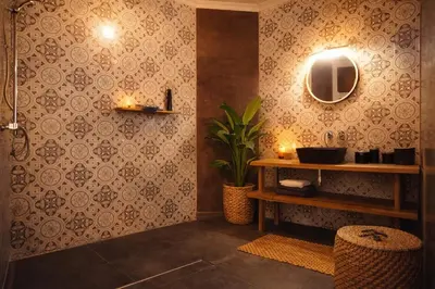 a bathroom with a sink and a mirror on the wall at SLEEP INN - 1001 Nights Loft Citycenter with Balconyview in Antwerp