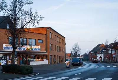 a car parked on the side of a street at Panda Stella in Zaventem