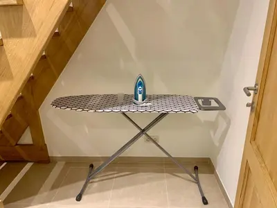 a table with a toothbrush sitting on top of it at Appartement Chez Agnes in Brussels