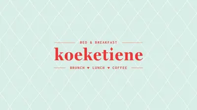 a sign that reads kokeepersteen junior lunch v coffee at Koeketiene Rooms in Ghent