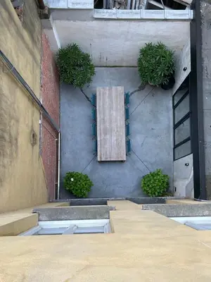 a building with plants on the side of it at Paulus41 in Antwerp