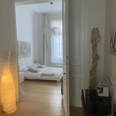 Apartment in trendy Chatelain center Brussels area Little Garden Internet wifi