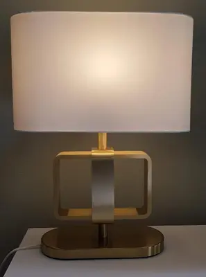 a lamp sitting on top of a table at BnB Antwerpen - CHIQUE in Antwerp