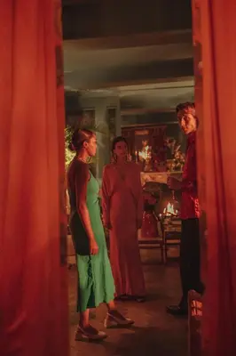 a group of people standing in a room at Flora in Antwerp