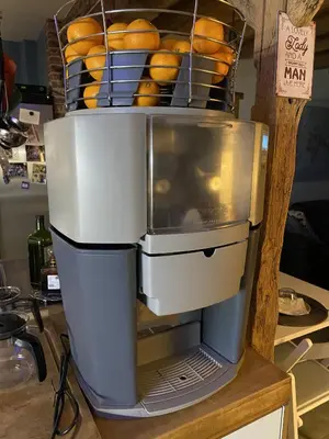 a coffee maker sitting on top of a table at CasaDeKaMa in Evergem